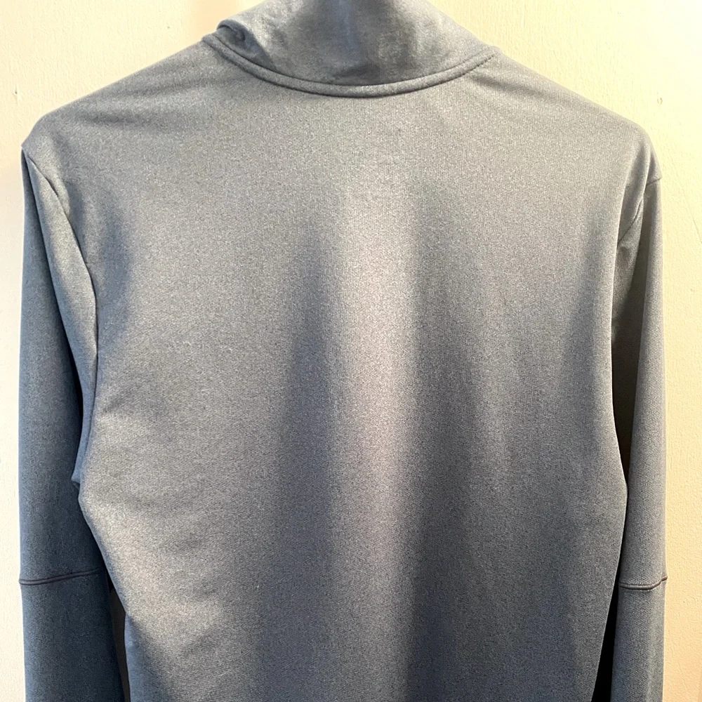 Nike Running Blue 1/4 Zip Dry Fit Pullover - Picture 3 of 5